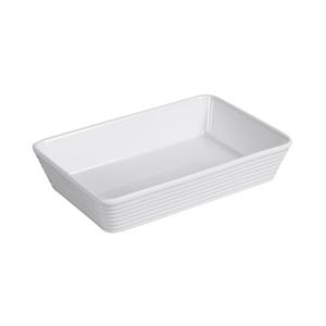 Cazuela Rectangular de Cerámica Blanca de 9x13 Pulgadas para Horno - Product Image 1