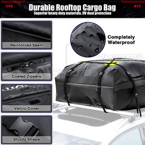 9 Tipos de Bolsas de Techo para Auto de Gran Tamaño, Impermeables, para Almacenamiento de Carga y Equipaje, para Viajes - Product Image 2