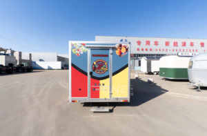 Remorque de rue de 18 pieds, camion de restauration rapide mobile pour hot-dogs, boulangerie, chariot à crème glacée, bar, snacks, fruits usagés - Product Image 3