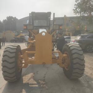 Niveleuse sur pneus d'occasion Caterpillar 140H 140G 140K d'origine japonaise avec moteur PLC et boîte de vitesses, origine Japon/USA, à vendre - Product Image 1