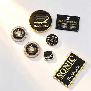 Emblema Metálico de Aleación de Zinc en Relieve para Trajes de Baño y Ropa Deportiva, Personalizado y al por Mayor para Accesorios de Prendas de Vestir - Product Image 2