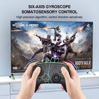 Contrôleur de jeu universel chaud 7 couleurs LED sans fil pour téléphone double capteur de vibration pour manette de jeu PUBG pour PS5