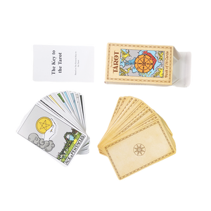 بطاقات تارو بلاستيكية عالية الجودة ورخيصة الثمن من مصنع التارو المحترف، مجموعة فارس الحكمة - Product Image 6