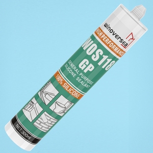Chine usine en gros <span class=keywords><strong>WOS</strong></span> 118 universel 300ml clair étanche acétique GP Silicone mastic Construction à usage général - Product Image 4