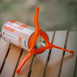 Support de trépied pour bouteille de <span class=keywords><strong>gaz</strong></span> de camping en plein air, support fixe pour brûleurs de cuisson au barbecue - Product Image 5