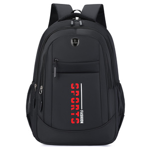 Student <b>Backpack</b> 15 Inches Multi Compartment Sports Fashion For <b>College</b> Men Business Travel Solid Color - Product Image 4