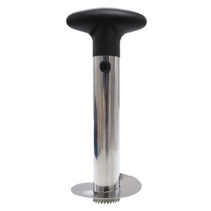 Chef Season Show Stainless Steel Pineapple Corer Slicer Black Handle <b>Fruit</b> Peeler Core Remover <b>Cutter</b> Summer 2023 - Product Image 3