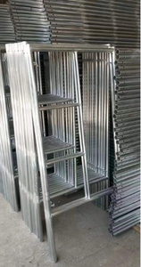 Système de cadre d'échafaudage à structure soudée, échafaudage en H pour la construction - Product Image 2