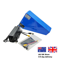 Pin xe đạp điện tam giác 72V, 48V, 52V, 60V, 20AH, 30Ah, 40Ah, 50Ah, pin Lithium-ion cho xe đạp điện, xe đạp leo núi, kèm sạc