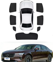 Pare-soleil magnétique pour fenêtre de voiture Volvo S90, rideau pare-soleil rétractable, protection UV, isolation thermique