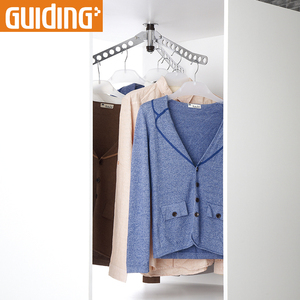 Meilleure Qualité de Roulement De Rouleau Cintre Design Petit Métal <span class=keywords><strong>Mobile</strong></span> D'intérieur <span class=keywords><strong>Etendoir</strong></span> En Tissu Vêtement Suspendu Support Pour Chambre - Product Image 3