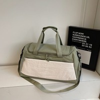 Sac de sport et de voyage léger et portable avec logo personnalisé pour yoga, fitness, week-end, séparation sec/humide