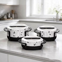 Casserole isotherme 3 pièces 1,8L 2,3L 2,8L – Chauffe-plats thermique pour les fêtes de l'Aïd et les grands rassemblements familiaux