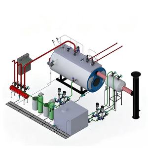 Caldera Industrial Horizontal Totalmente Automática Serie WNS de 1-20 Toneladas, Calidad de Exportación, Venta Directa de Fábrica - Product Image 2