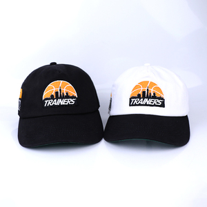 Qianzun tạo logo thêu của riêng bạn cơ bản mềm cấu hình thấp cotton 5 bảng Mũ bóng chày không cấu trúc - Product Image 6