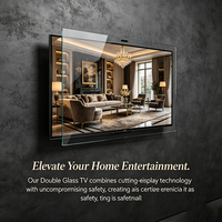 TV Android Layar Ganda 32 40 43 Inch LED LCD Smart TV FHD WiFi T2 BT ODM Grosir Televiseur untuk Streaming