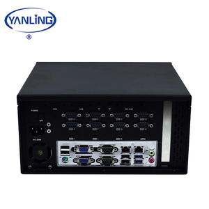 Factor de forma pequeño computadoras Intel Core I5 4460 <span class=keywords><strong>CPU</strong></span> Dual Lan con pilas Mini PC Industrial con 10 COM - Product Image 2