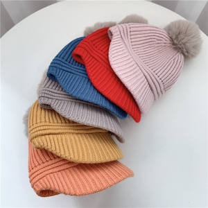 Nuovo Design invernale caldo berretto a maglia cappelli per bambini adulti Multi-colori pompon Business applicabile stampa digitale Argyle - Product Image 4