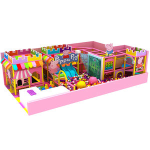 Prix d'usine Commercial personnalisé thème bonbons équipement de terrain de jeu intérieur piscine à balles château méchant avec diapositives en plastique souple - Product Image 4