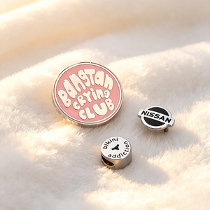 Vintage Custom Metal Brand Emblems Custom Design Sew-on Logo <b>Labels</b> Private <b>Name</b> Metal Tags for Jeans, Bags & Outfits - Product Image 2