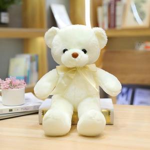 Shengye peluche ours en peluche Animal en peluche jouet 20-30cm grande taille peluches cadeau garçon filles doux Logo vêtements PP remplissage ours en peluche - Product Image 1