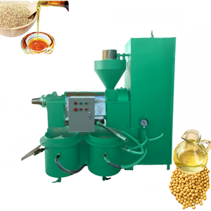 Integrated Professional cold machine Electric Heating Press Chamber Sesame Soybean Sunflower / Rapeseed Oil Extractor - Product Image 2