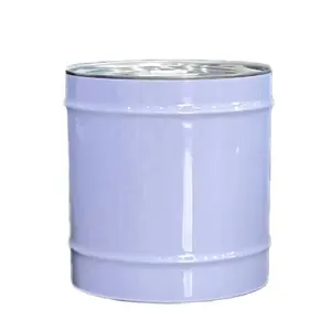 15 Liter geschlossene Oberseite runde Farbe Blechdose Metall Farbe imer Metall Weißblech Chemischer Eimer mit Ausguss und Metall hub griff
