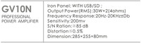 Home Amplificateur de son professionnel pour lecteur MP3 numérique 30 Watts 2 canaux