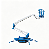 Plateforme élévatrice araignée automotrice LT20S 22m, capacité 200kg, hauteur de travail 22m, entraînement hydraulique