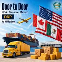 Agent d'expédition DDP porte-à-porte Chine-USA-Canada-Mexique – Fret maritime, routier et aérien – Ligne économique – Taxes payées – Suivi inclus