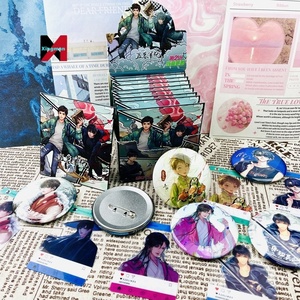 Blind Draw tombe rapinatori cronache doppio Flash Badge HD carta trasparente distintivo nascosto scatola cieca convenzione Pin merci Itabag Set - Product Image 1