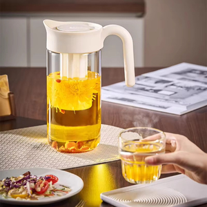 Cafetière à froid de qualité supérieure avec filtre amovible, machine à café et à thé multi-usages, bouteilles réutilisables pour la maison et le bureau - Product Image 1