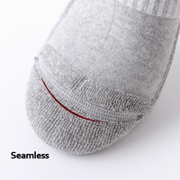 Chaussettes de sport pour hommes, personnalisées avec logo, blanches et noires, en gros, pour fabricants de grande quantité