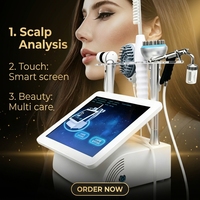 Nouvelle machine professionnelle pour le cuir chevelu avec fonction de massage et d'analyse
