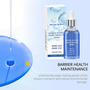 Özel etiket saç tedavisi hızlı vahşi mavi ghk-cu bakır peptid <span class=keywords><strong>Serum</strong></span> saç büyüme <span class=keywords><strong>Serum</strong></span> saç büyüme yağı - Product Image 5