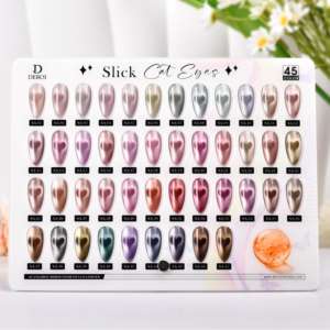 Ensemble de gel pour yeux de chat <span class=keywords><strong>Deroi</strong></span> Slik Moonlight, 48 couleurs, gel pour yeux de chat cristallin, kit de gel magnétique UV, vente en gros, sans TPO ni HEMA - Product Image 1