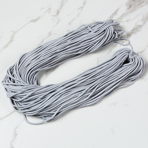 Großhandel 5mm Niedrigelastische Runde Baumwollkordel Polyester-Material für Bekleidung, Schnürsenkel, Kordelzüge, Individuelle Anpassung Möglich - Product Image 5
