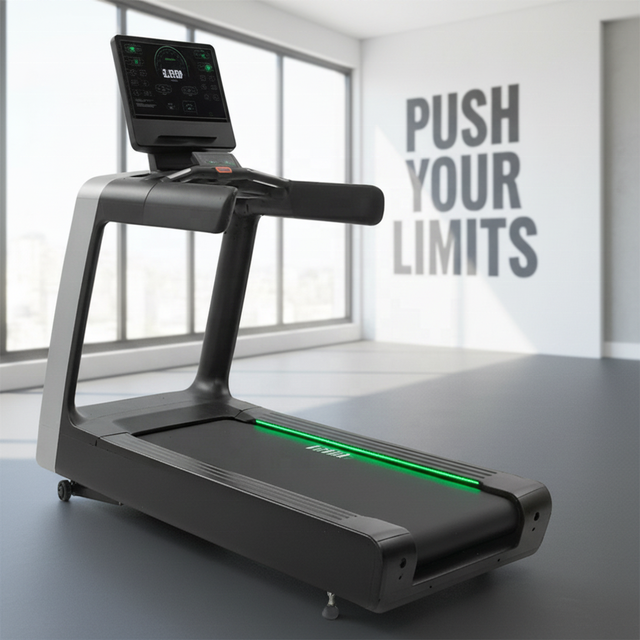DFT-H7 Commercial Treadmill 2026 Model: High-Quality, Long-Lasting Cardio Machine with LED Display for Gym Use