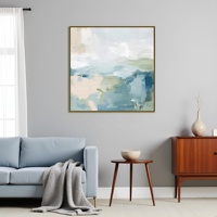 Peinture à l'huile abstraite personnalisée en gros sur toile, peinte à la main, imperméable, écologique, tableaux muraux originaux pour salon