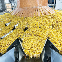 Sachets plastiques Doypack à remplissage automatique contrôlé par PLC pour bonbons, gaufrettes, biscuits, fromage, chocolat, sucettes, gelée, riz