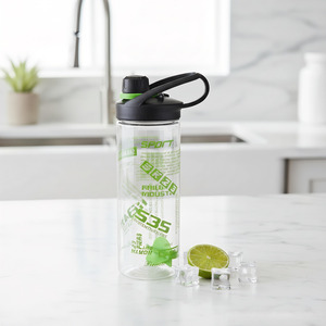 Bouteille d'eau de <span class=keywords><strong>sport</strong></span> <span class=keywords><strong>Gourde</strong></span> de <span class=keywords><strong>Sport</strong></span> pour enfants et adultes Simple Fitness Gym Bouteille à boire pour le camping pour les activités d'été - Product Image 1