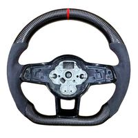 Volant en fibre de carbone pour Volkswagen MAGOTAN VW Golf6 Golf 7 7.5 R MK6 MK7 MK7.5 Passat GTl