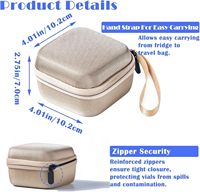 Étui de rangement pour flacons d'insuline EVA, porte-flacons de peptides portable, sac de transport protecteur pour flacons de médicaments de 10 ml