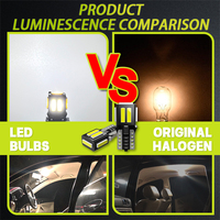 Jiachi usine carré T10 Led voiture lumières 7020 7 SMD Canbus Led ampoule lampe 12V blanc intérieur dôme carte porte lumières pour Auto PartS
