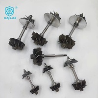 Ensemble de roue d'arbre de turbine GT17 822158-5016 28200-4A350 434855-0001 708162-5001 14411-VB301 GTB17 GTD17