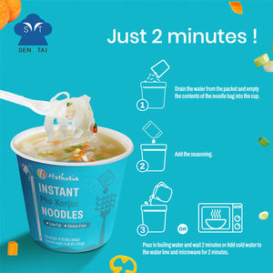 Nouilles Konjac Keto Instant Pho à Cuisson Rapide, Zéro Glucides, Sans Gluten, Vegan, Boîte Famille - Product Image 4