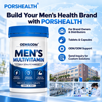 Multivitamines pour hommes adultes de marque privée avec zinc chélaté et vitamines B méthylées |   100 comprimés végétaliens sans gluten pour l'énergie quotidienne et le soutien immunitaire