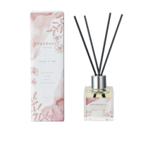 Diffuseur de roseaux de marque privée de haute qualité en gros à bas prix Diffuseur de roseaux de bouteilles transparentes 50ML