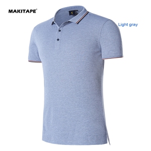 HGP02 Polo de golf personnalisé avec logo brodé, séchage rapide, pour hommes grandes tailles, en polyester de haute qualité, personnalisable en usine - Product Image 2