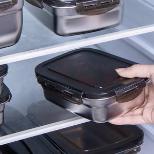 Boîte à lunch <span class=keywords><strong>rectangulaire</strong></span> en acier inoxydable avec couvercle en PP boîte de stockage de nourriture <span class=keywords><strong>thermos</strong></span> pour la maison vente en gros - Product Image 6